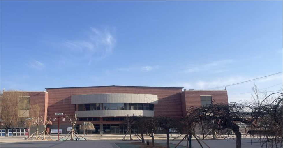 陕西省神木市第四中学礼堂钢结构网架