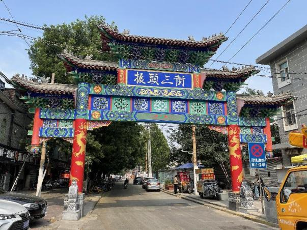 石家庄振头三街牌楼检测