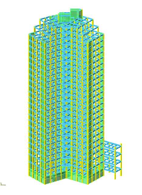 富华新天地二期A号楼改住宅及超市改车库项目