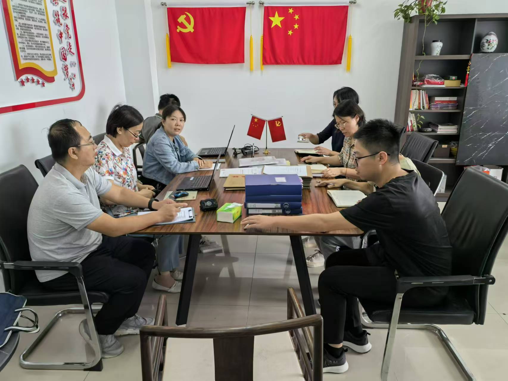 河北省气象局莅临河北筑研检测技术服务有限公司视察雷电防护装置检测工作